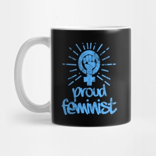 Proud Feminist Feminism Activist Design Mug